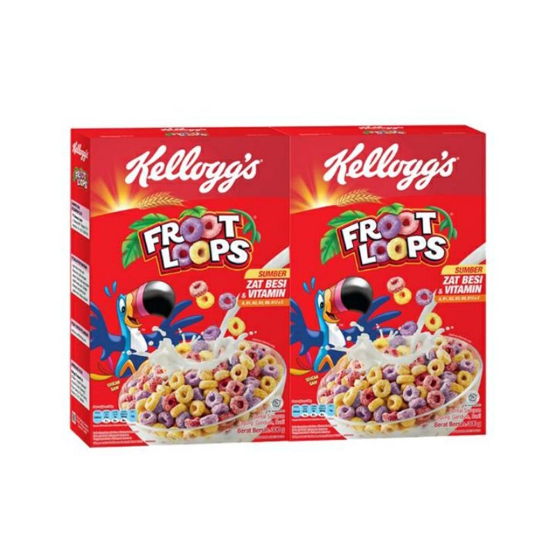 

Kellogg's Sereal Froot Loops 300 g x 2pcs