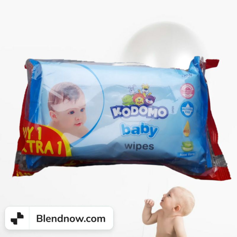 Tisu Basah KODOMO BABY WIPES Extra Beli 1 Gratis 1 Original Hemat