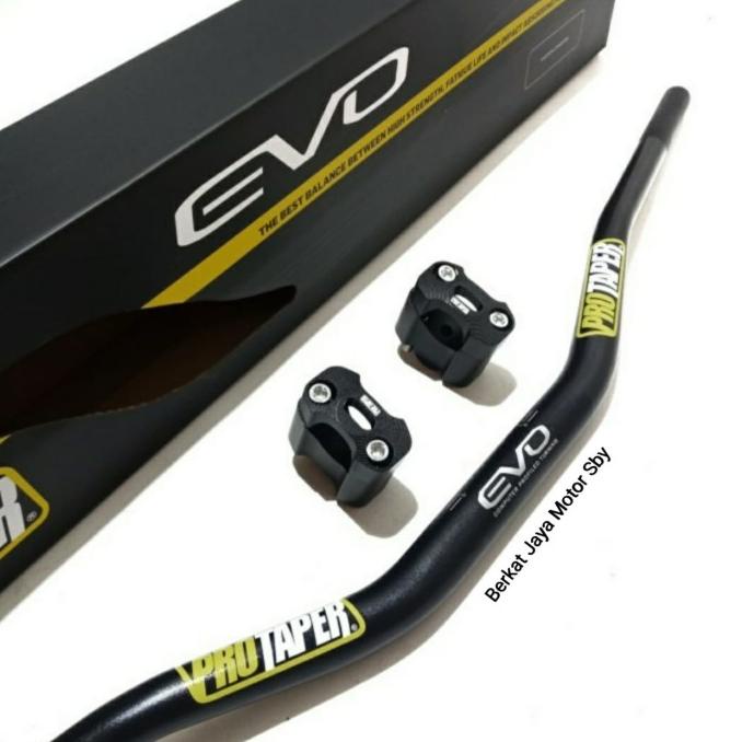 Stang Stir Fatbar Protaper Evo Type Low Tebal 5.5Mm + Raiser Stang Evo