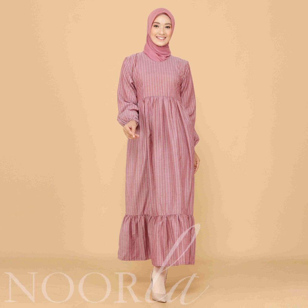 NOORLA - ADILLA GAMIS  SATU SET HIJAB/ MAXI DRESS ONE SET