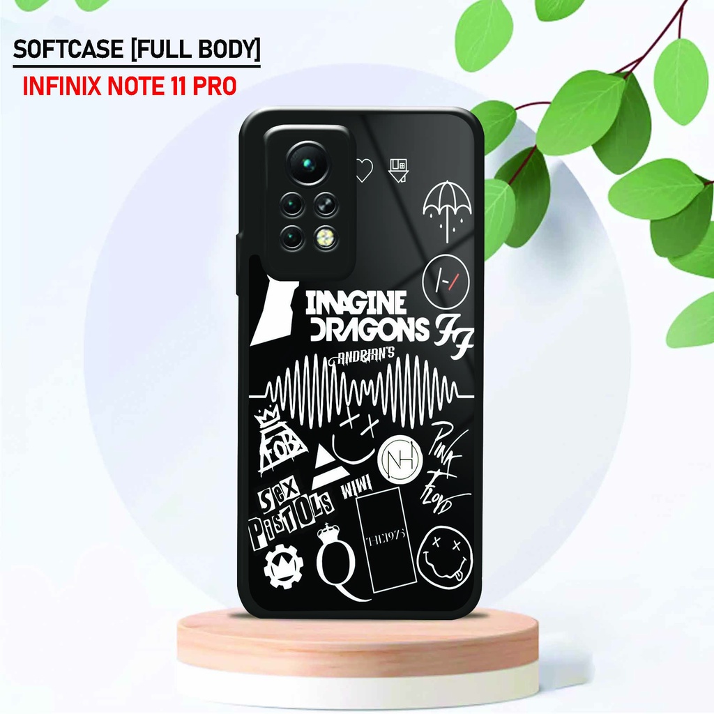 Glossy Softcase Infinix Note 11 Pro - Case Kaca Infinix Note 11 Pro - Softcase Mengkilat Infinix Not