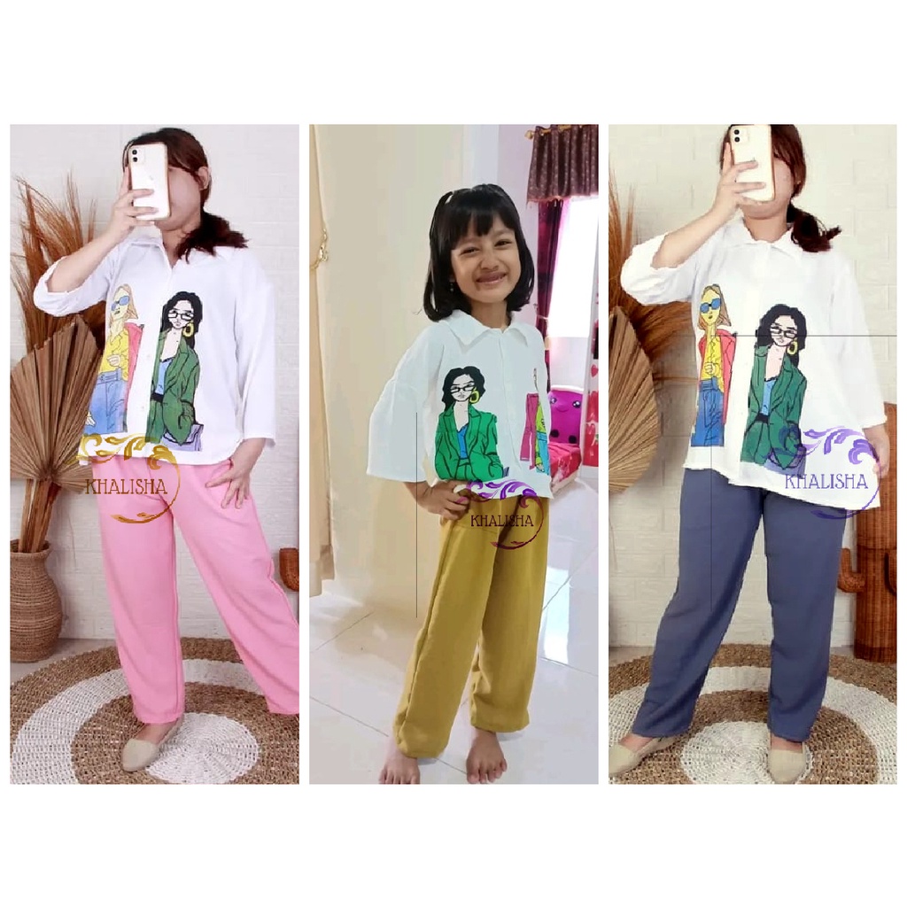 NEW.. MODEL SET CEL ANIME CROP SABLON VIRALL 2022 / BAJU ANIME CROP PRINTING DAN CELANA PANJANG //SE