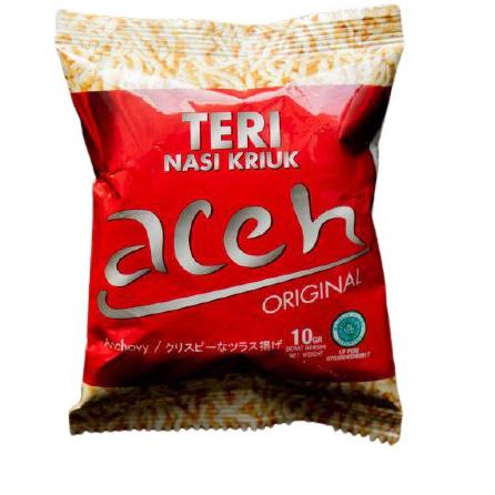 

codeOo5O9--Snack Teri Aceh Nasi Kriuk Original 10Gr x 4pcs - kemasan sachet