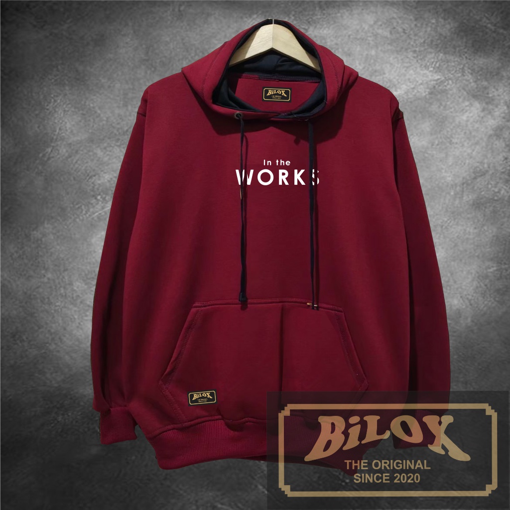 SWEATER HOODIE XXL AE BORDIER OVERSIZE / SWEATER HOODIE OVERSIZE WANITA