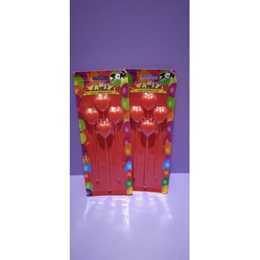 LILIN BENTUK HATI / LOVE / LOVE CANDLE STICK / LILIN LOVE /  LILIN ULANG TAHUN LILIN VALENTINE