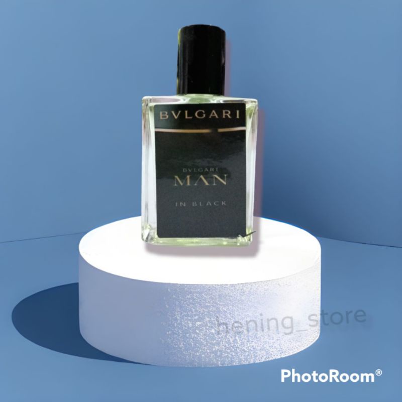 COD Parfum cowo BVLGARI Man in black,minyak wangi pria bvlgari man in black