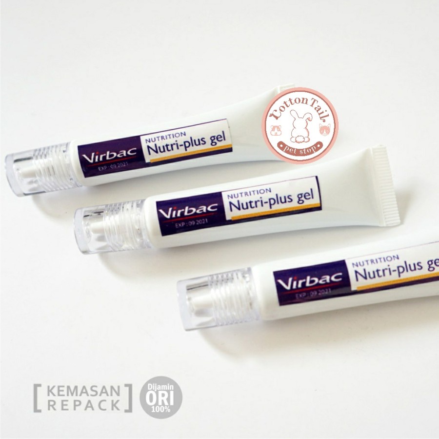 Nutri - Plus Gel Kemasan Kecil 15gr ORIGINAL / Nutri Plus Gel Vitamin Kucing