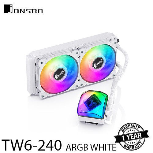 Jonsbo TW6-240 ARGB White Liquid Cooling CPU AIO