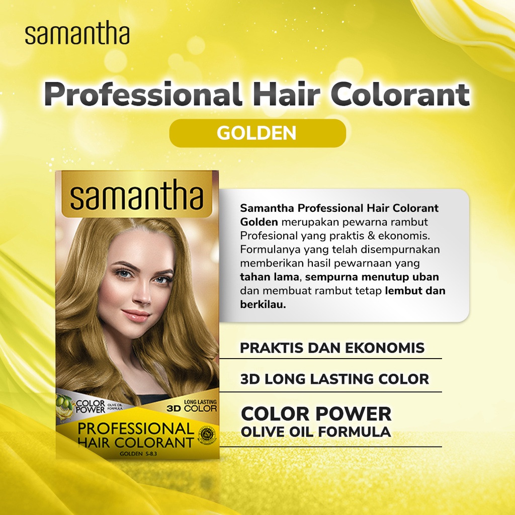 Samantha Hair Colorant Golden Box 25gr