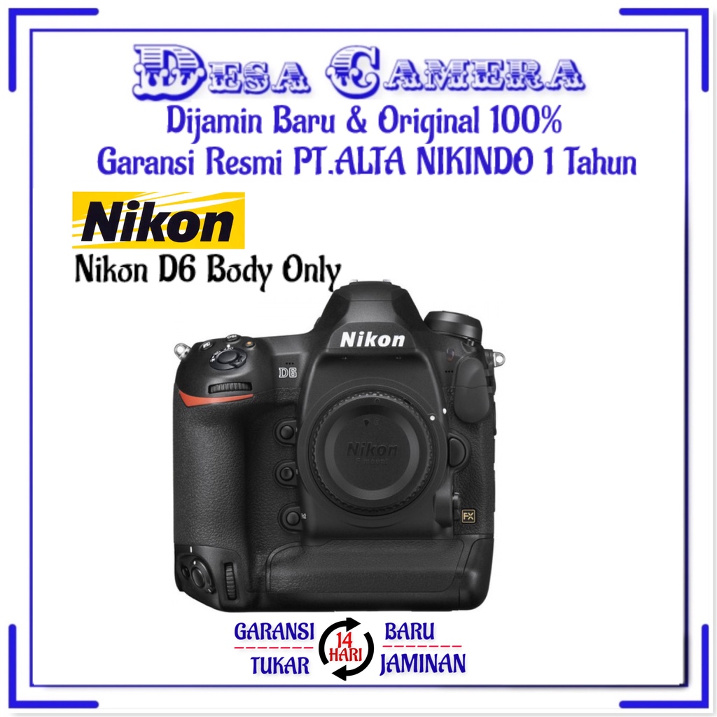 Kamera Digital Nikon D6 Body Only Garansi Resmi