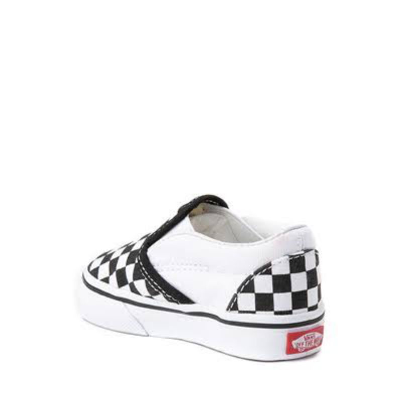 READY SIZE (21-35) SEPATU VANS ANAK SLOP CATUR PUTIH DAN HITAM