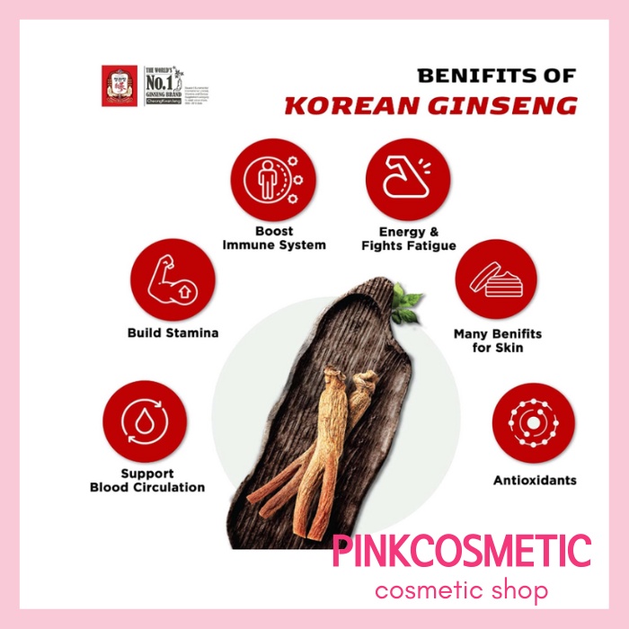 Cheong Kwan Jang Ginseng Corporation Korean Red Ginseng Extract Everytime Individual Package 10ml *30PCS (3 BOXS)