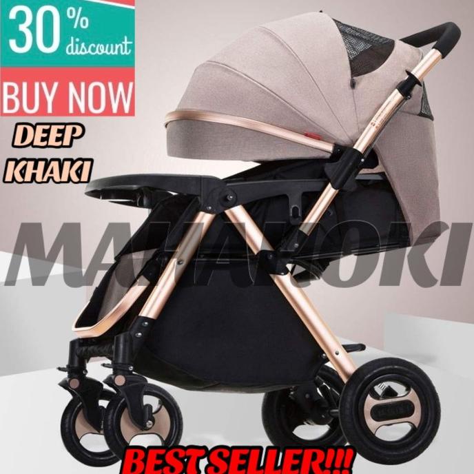 BABY BLISS STROLLER RECLINE/KERETA DORONG ANAK HANDLE 2 ARAH WONFUSS