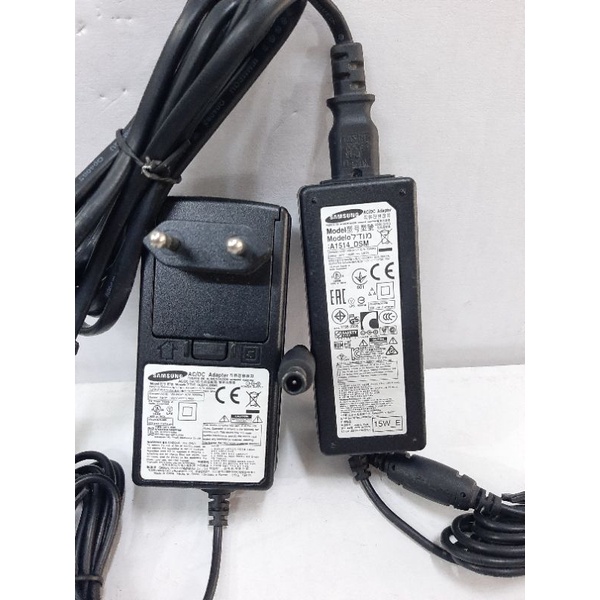 adaptor charger samsung original monitor tv 14V 1.786A