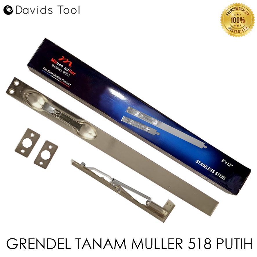 Grendel Pintu Panjang Gerendel Kupu Tarung Tanam Slot 12 Inch Muller