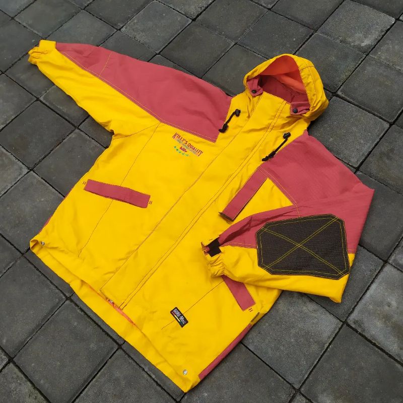 KILLY BY ASICS JACKET COLORBLOCK ORIGINAL SECOND VINTAGE