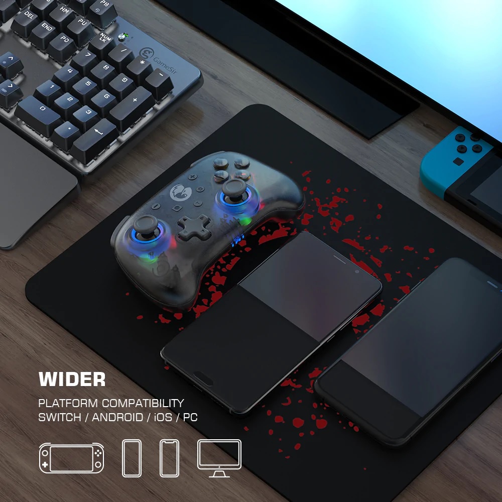 GAMESIR T4 MINI - Multi-Platform Gaming Controller - Dual Mode Connection