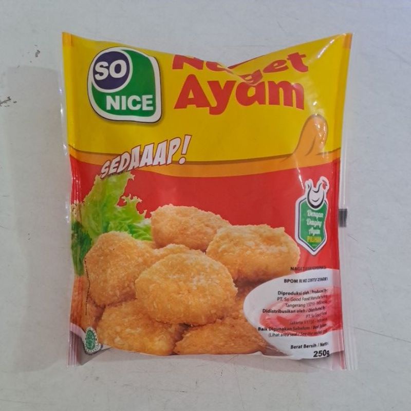 

So Nice Naget Ayam 250gr