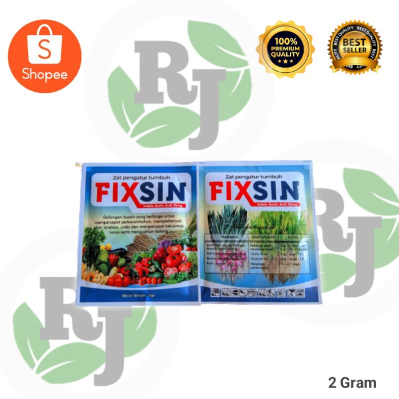 Hormon ZPT  FIXSIN ( INDOLE ACETID ACID ) dengan  kandungan Auksin lebih tinggi Kemasan 2gram terbar