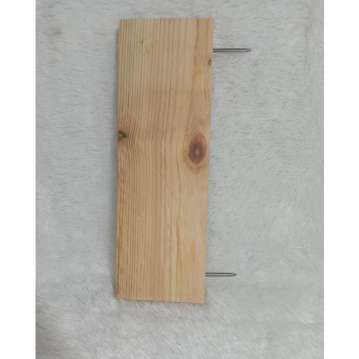 Rak dinding jati belanda 60 cm ambalan