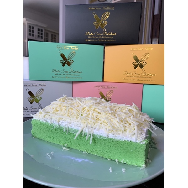 

BOLU SUSU BABELAND RASA PANDAN UKURAN 20X10