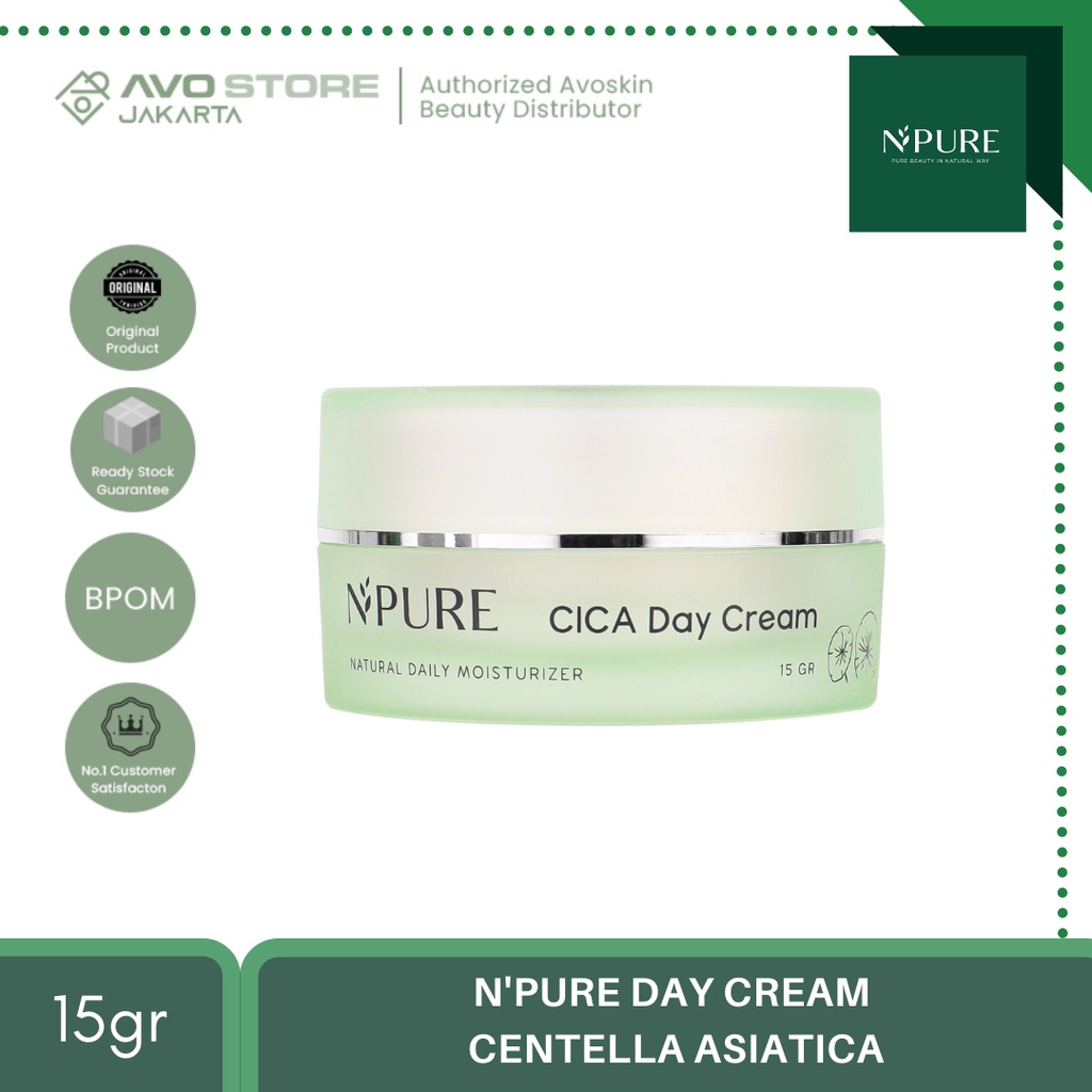 N'PURE Day Cream Centella Asiatica (Cica Series)