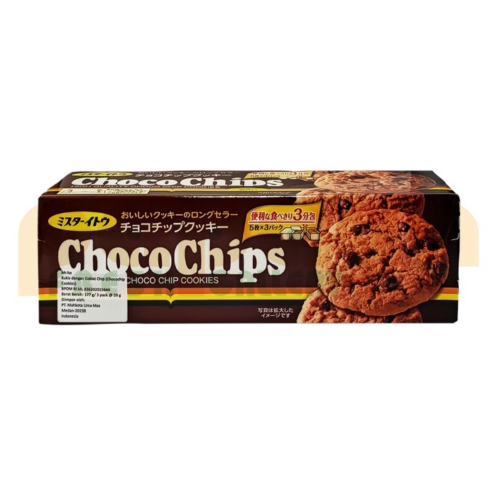 

Mr. Ito Chocochip Cookies 177Gr Made In Korea