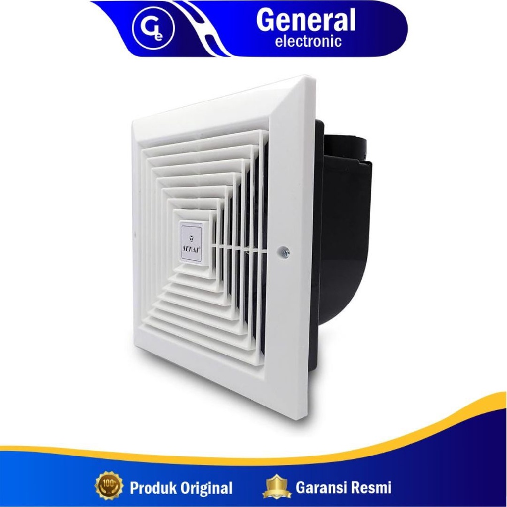 SEKAI Exhaust Fan MVF 893 - Kipas Angin Exhaust Plafon