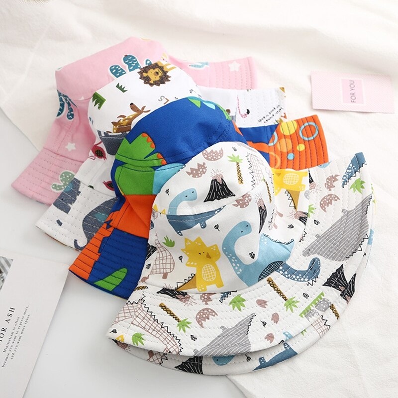 READY!!! topi bucket hat anak unisex motif ANIMAL keren untuk usia 1-5 tahun import premium / babylovanta