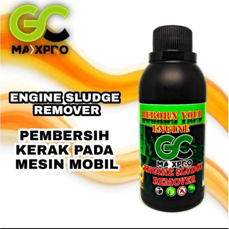 PEMBERSIH KERAK OLI MOBIL ENGINE SLUDGE 250 ML GC MAXPRO