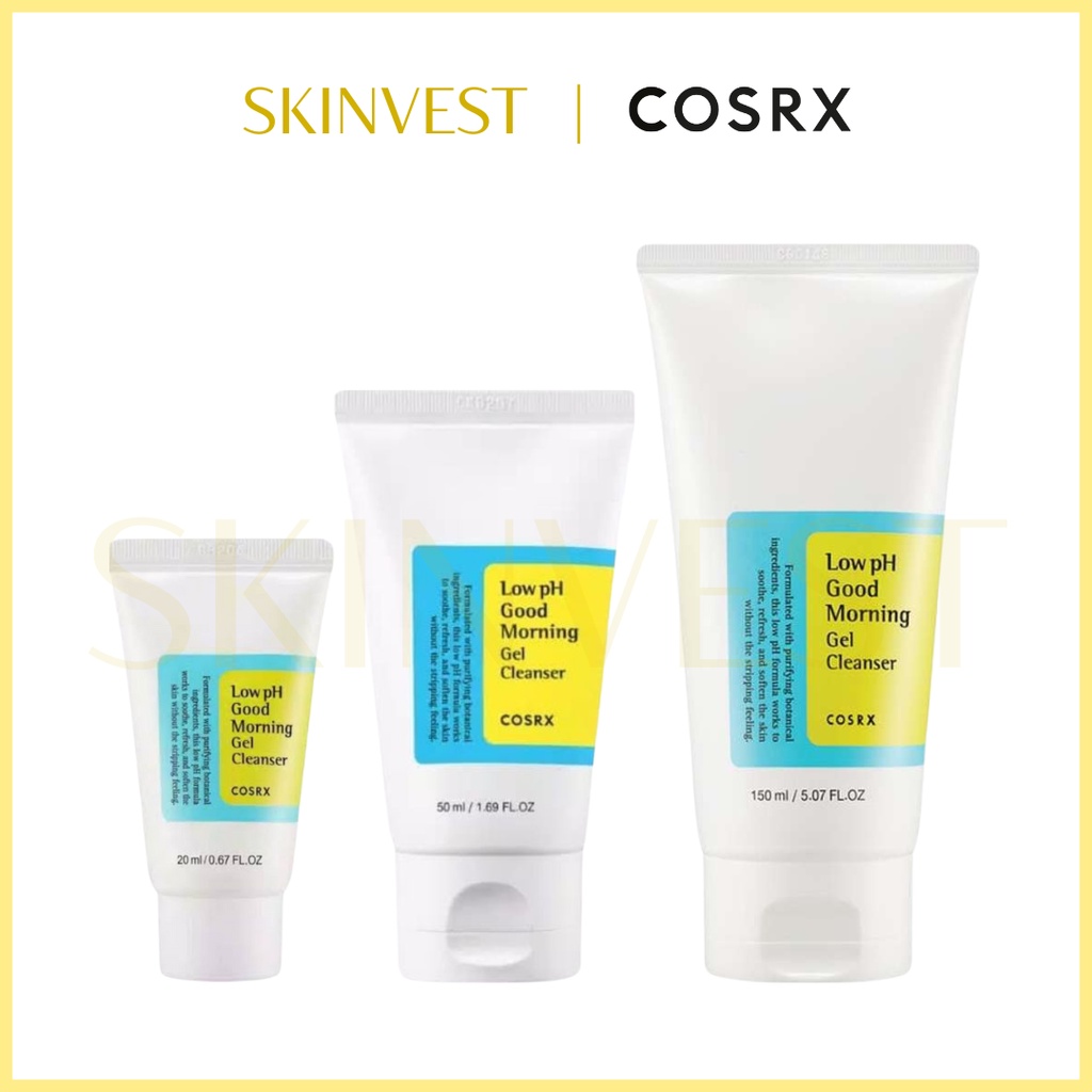 Low good morning gel cleanser cosrx