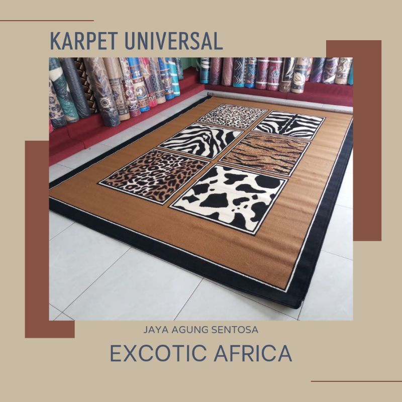 KARPET PERMADANI EXOTIC AFRIKA UK 160X210 - KARPET UNIVERSAL
