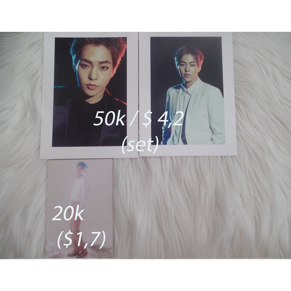 READYSTOCK POSTCARD XIUMIN EXO EXORDIUM SET BLOOMING DAYS