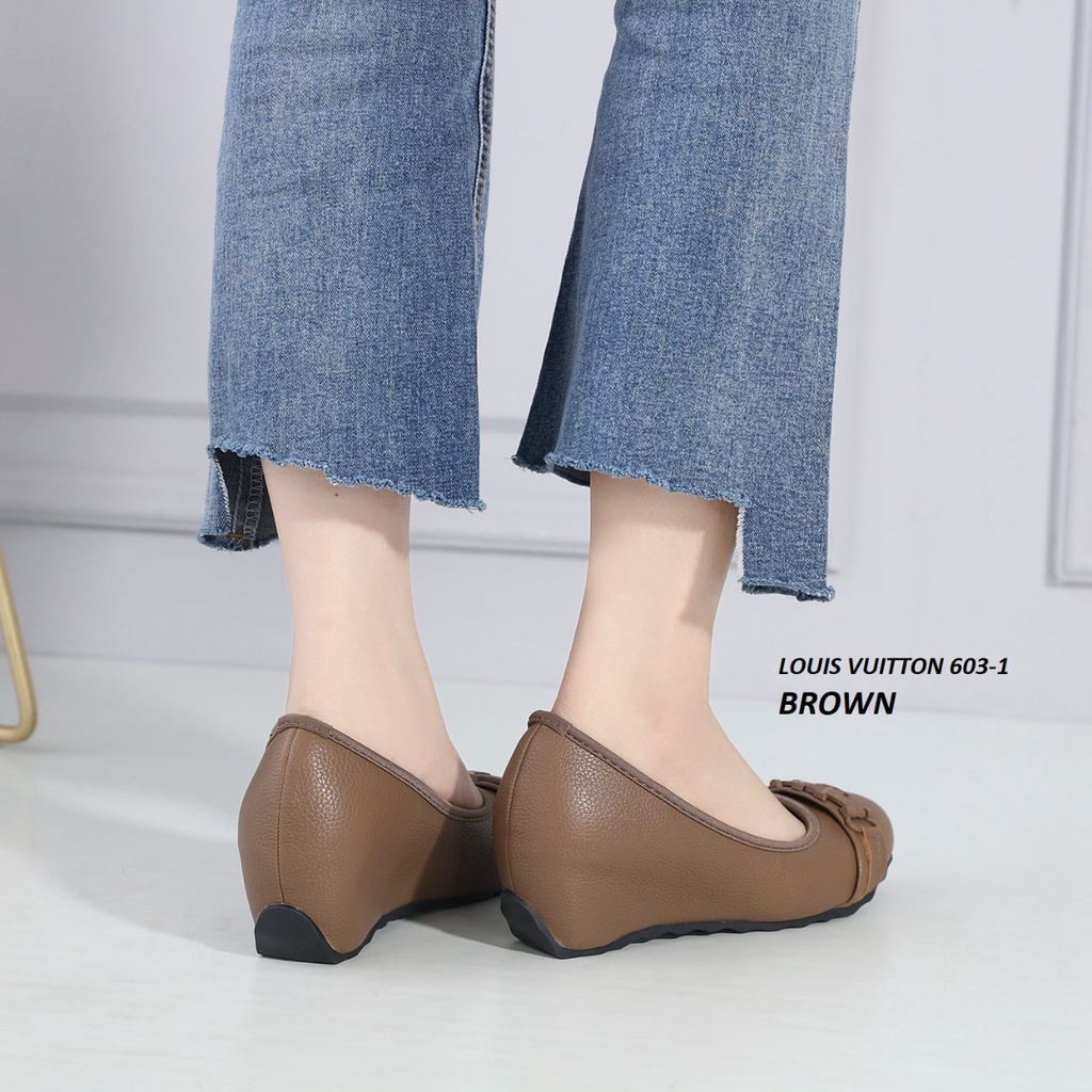 SEPATU WANITA WEDGES SHOES 603-1