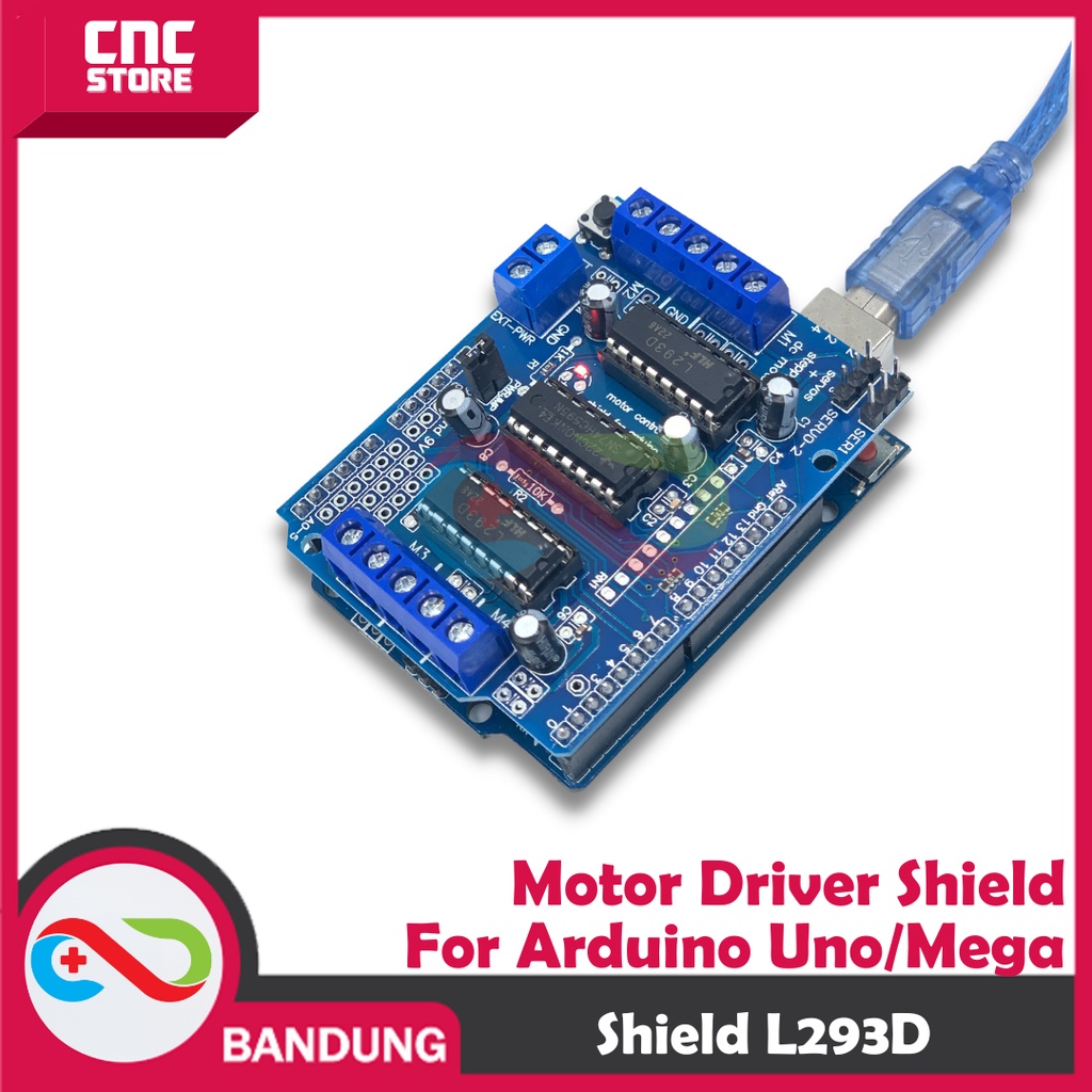 L293 L293D MOTOR DRIVER SHIELD FOR ARDUINO MEGA UNO NANO