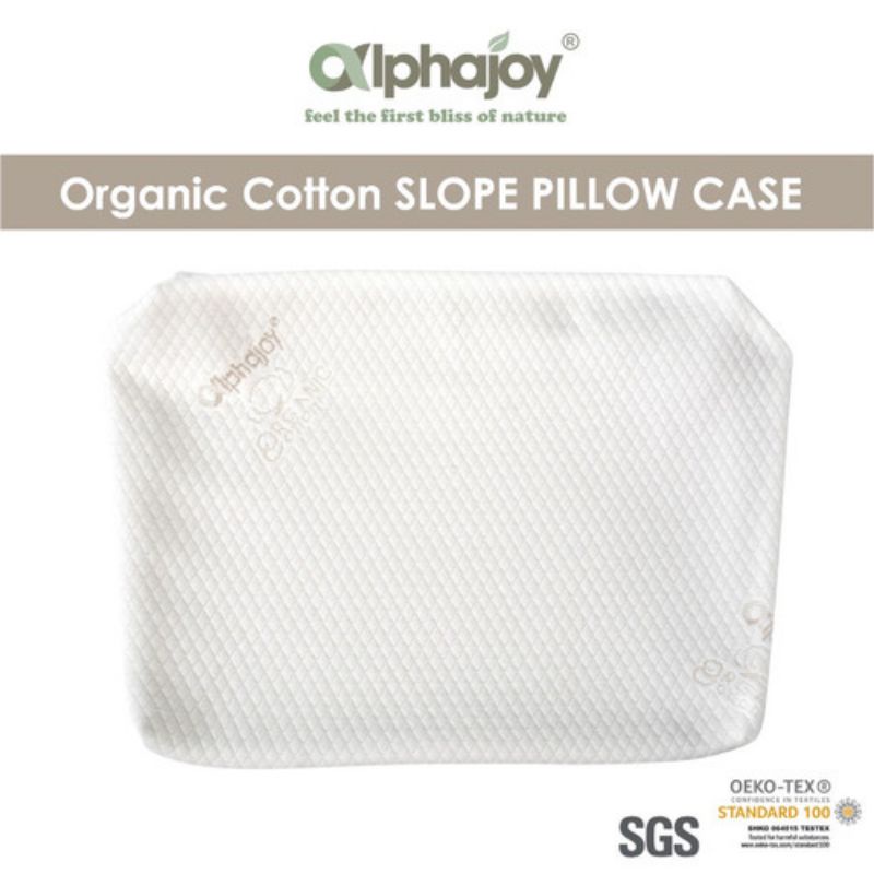 Alphajoy Slope Organic Cotton Case / Sarung Bantal