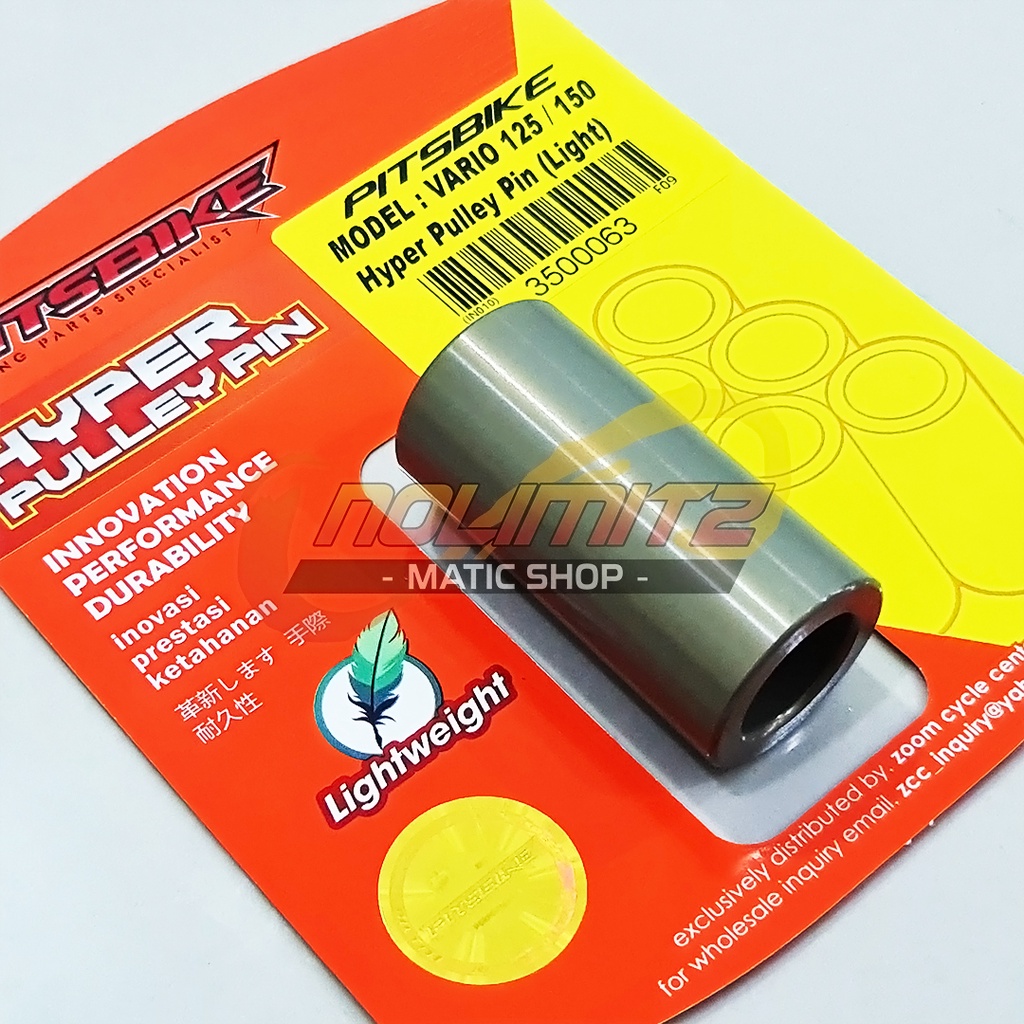 Hyper Pulley Pin Pitsbike Bushing CVT Rumah Roller Honda Vario 125 150