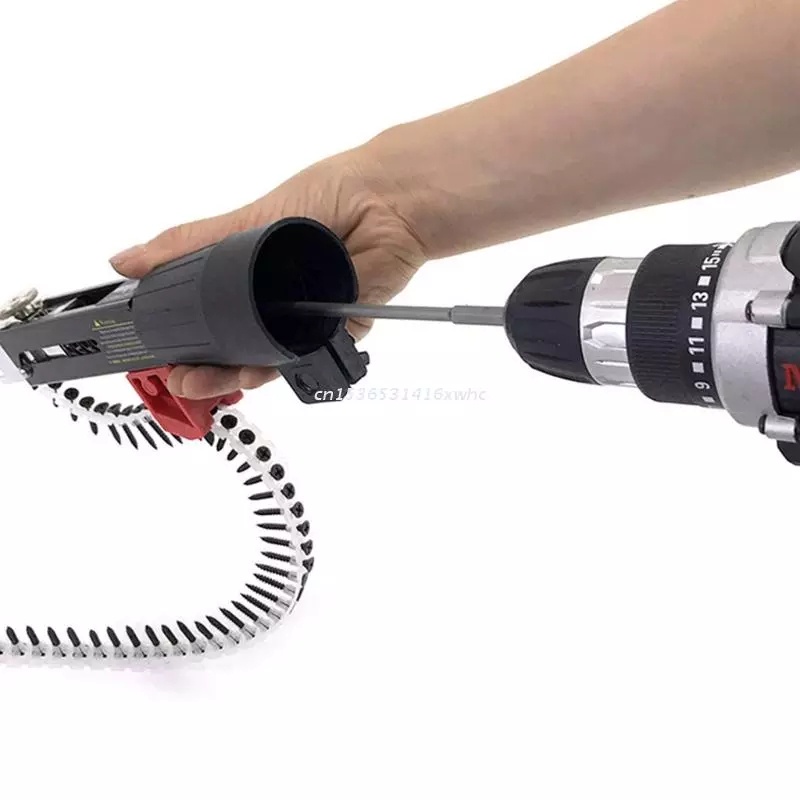 Automatic Screw Chain Nail Gun - Mesin Sekrup Semi Otomatis untuk Mesin Bor
