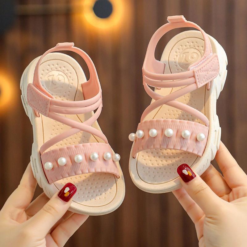 LittleAaron SINSIN PEARLS 908+1 Sandal Anak Perempuan Bahan Karet Model Lucu 3-9 Tahun Import Sport Termurah Sendal Bayi Anak Cewek Cowok