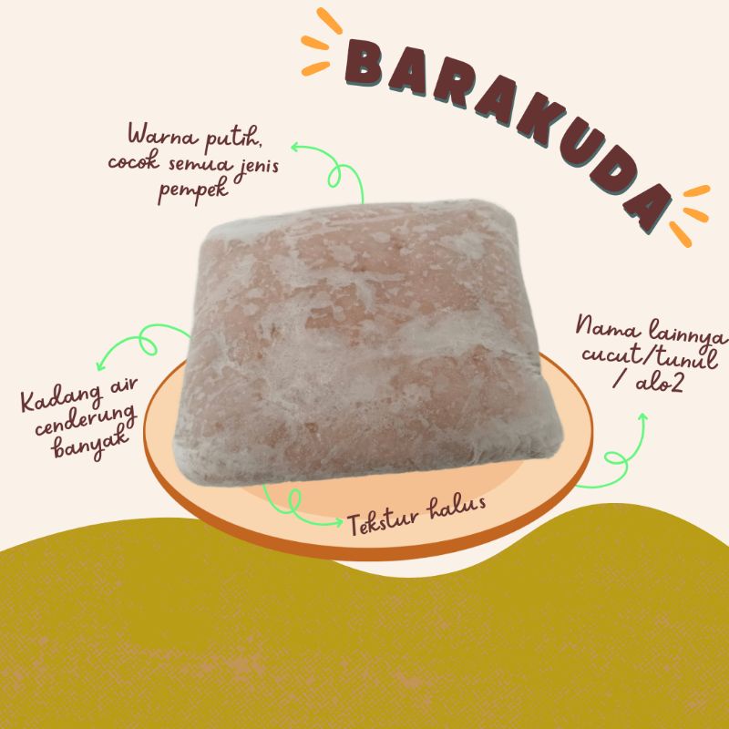 

Barakuda Giling / Cucut Giling /Tunul Giling /Kacang-Kacang Giling