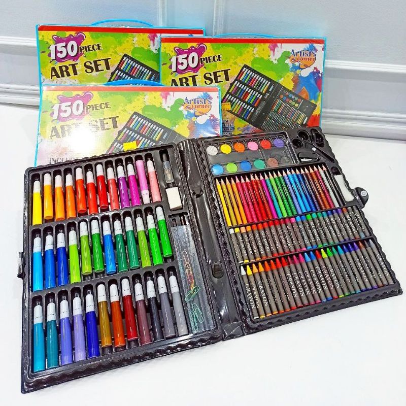 

ART SET 46, 150, 208 PCS PEWARNA ANAK CRAYON SET
