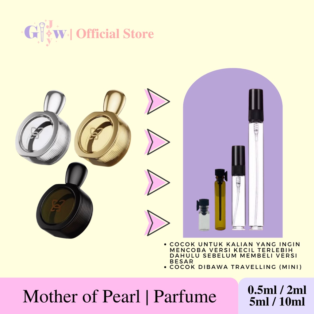 [DECANT] MOTHER OF PEARL parfum perfumery wewangian versi mini travel size bpom original asli mop tasya farasya