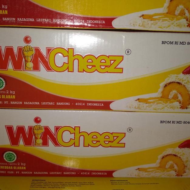 

Harga Kompetitif--Win Cheez Keju cheddar 2kg / Keju cheddar Win cheez 2kg / Win cheez 2kg / Win cheez merah