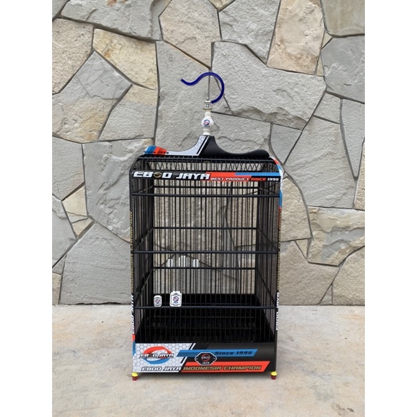 SANGKAR KANDANG KOTAK EBOD JAYA DECAL CHAMPION NO 2