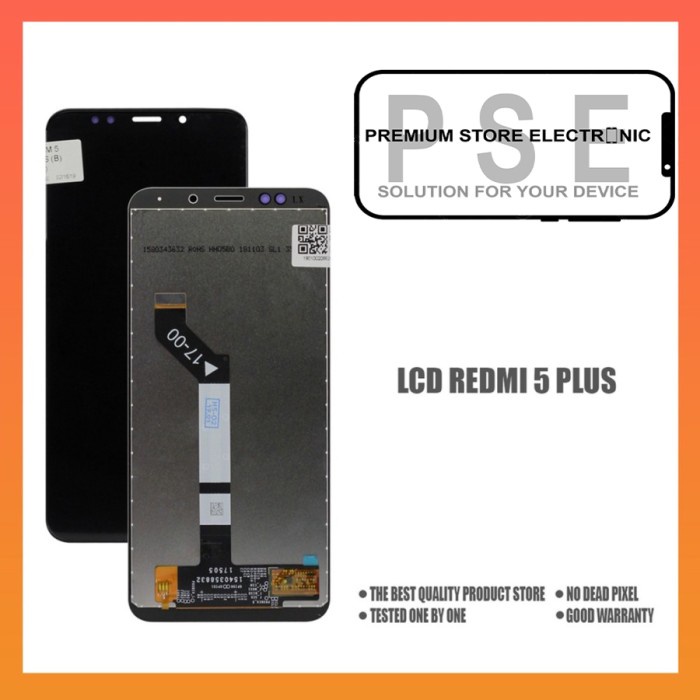 LCD XIAOME REDMI 5 PLUS FULLSET TOUCHSCREEN ORIGINAL GARANSI