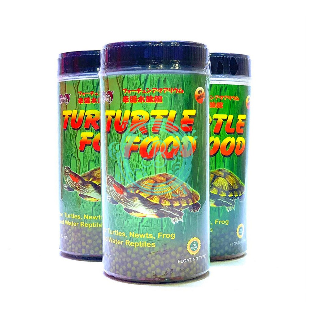 Lily Turtle Food 80 Gram Pakan Kura-Kura Reptil Amphibi Frog Makanan Kura 80gr Lily Turtlefood 80g