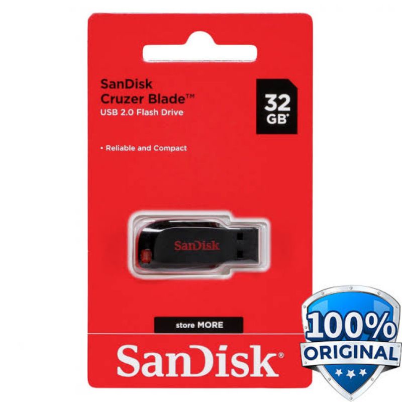 SanDisk Cruzer Blade USB Flash Drive 32GB