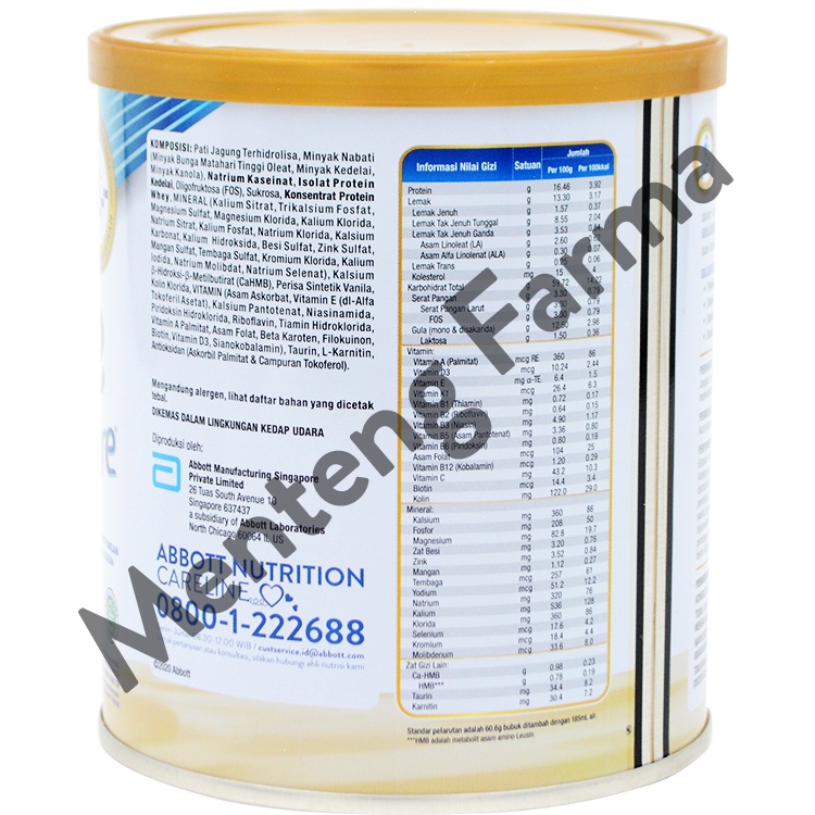 Goldsure By Ensure Vanila 400 Gram - Susu Penambah Nutrisi Dewasa Selama Masa Pemulihan