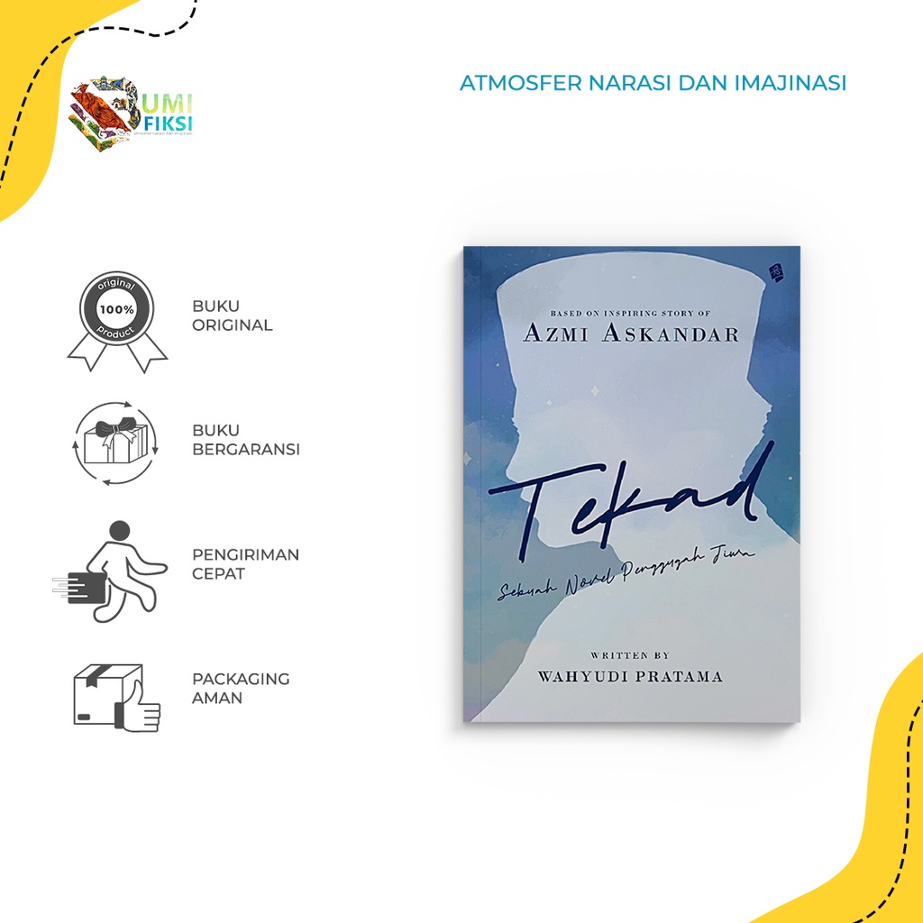 Buku Bacaan Selfimprovement | Tekad by  Azmi Askandar bukune - BUMIFIKSI