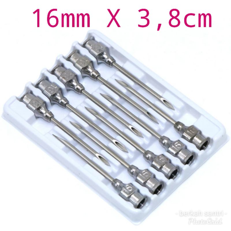 Alat Suntik Kambing Sapi Kuda Babi Jarum Suntik Besar Spuit Mika Syringe Turbo Spoit - Alat Kesehatan Hawan